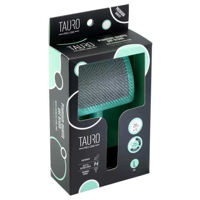 Tauro Pro Line piparmētru krāsas suka — Bubbles SPA